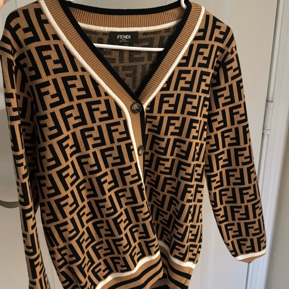 Medium Fendi cardigan. Excellent condition!